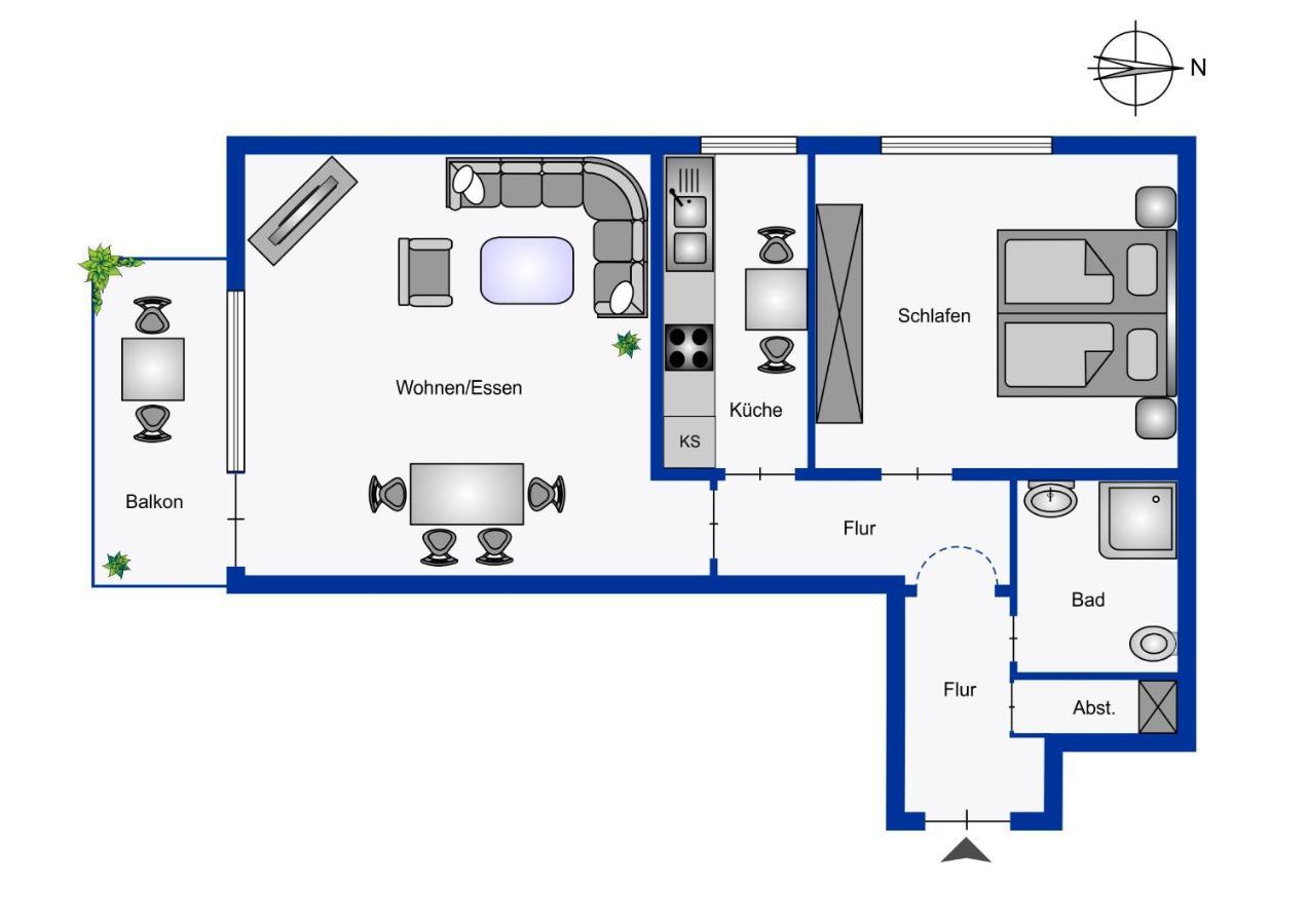 Ferienwohnung Foehrmieten Вик-ауф-Фёр Экстерьер фото